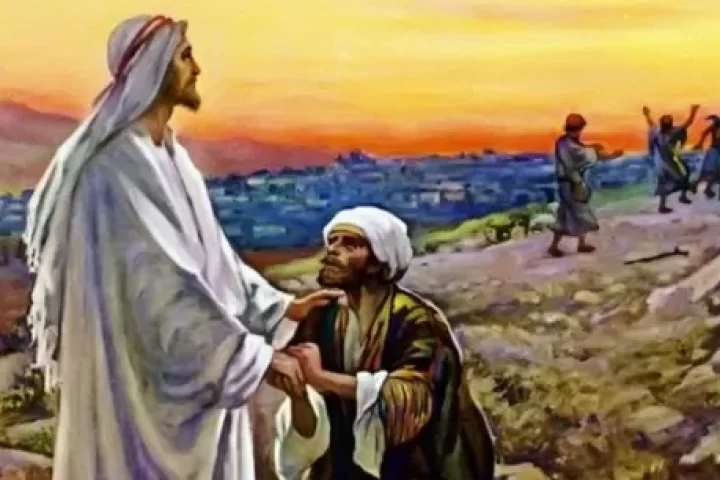 Jesus heals 10 lepers Luke 17:11-19