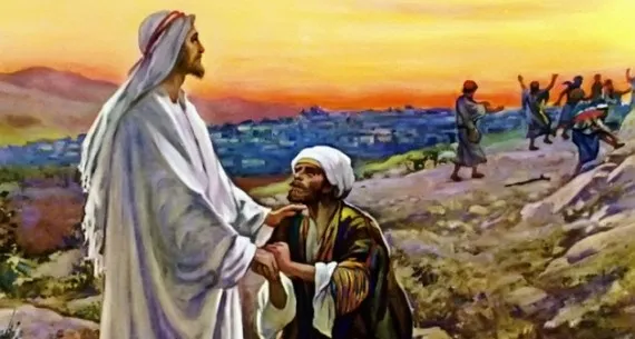Jesus heals 10 lepers Luke 17:11-19